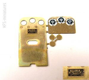 1/35 US Tractor instrumental panel - Yahu Models