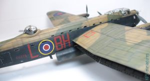 1/48 Avro Lancaster B Mk.I - HK Models - Budowa cz.2