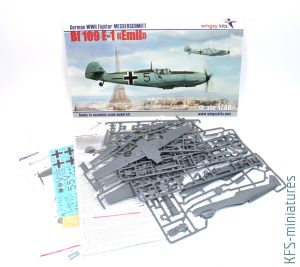 1/48 Bf 109E-1 - Wingsy kits - Wiwisekcja