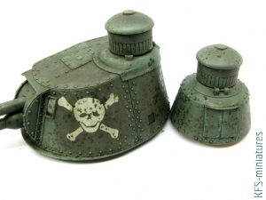 1/35 Char 2C - Budowa Cz.2