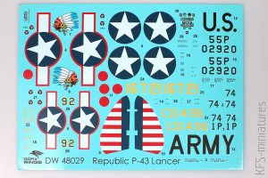 1/48 Republic P-43 Lancer - Dora Wings