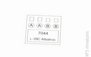1/72 L-39C Albatros - Eduard