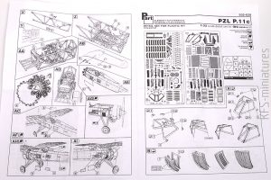 1/32 PZL P.11c - Blachy - PART