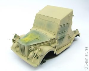 1/35 IDF GAZ-69 2P26 – Malowanie