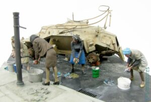 1/35 Wäscherei in der Französischen Straße - Budowa cz.2