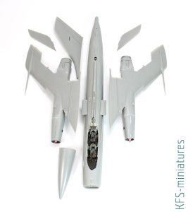 1/48 Yak-28P Firebar Interceptor - Budowa