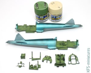 1/48 A6M2 Zero Type 21 - Eduard - Budowa