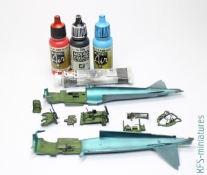 1/48 A6M2 Zero Type 21 - Eduard - Budowa