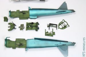 1/48 A6M2 Zero Type 21 - Eduard - Budowa