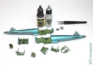 1/48 A6M2 Zero Type 21 - Eduard - Budowa