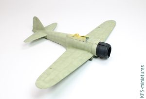 1/48 A6M2 Zero Type 21 - Eduard - Budowa