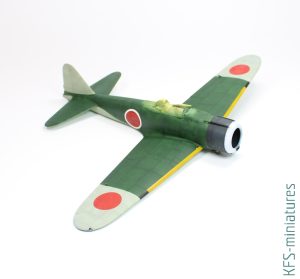 1/48 A6M2 Zero Type 21 - Eduard - Budowa