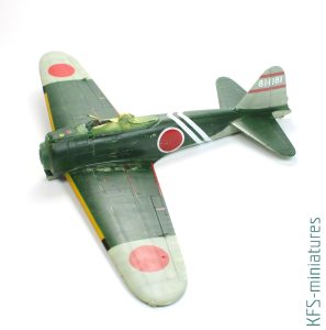 1/48 A6M2 Zero Type 21 - Eduard - Budowa