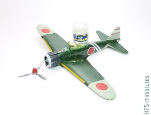 1/48 A6M2 Zero Type 21 - Eduard - Budowa