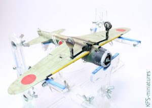 1/48 A6M2 Zero Type 21 - Eduard - Budowa