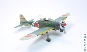 1/48 A6M2 Zero Type 21 - Eduard - Budowa