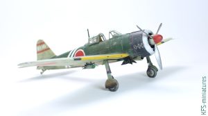 1/48 A6M2 Zero Type 21 - Eduard - Budowa