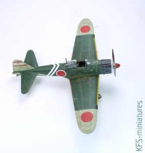 1/48 A6M2 Zero Type 21 - Eduard - Budowa