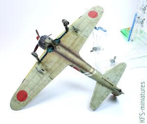 1/48 A6M2 Zero Type 21 - Eduard - Budowa