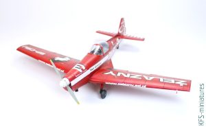 1/48 Zlin Z-526AFS Akrobat - Budowa