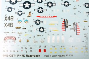 1/144 P-47D Thunderbolt - Razorback - Eduard