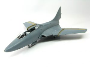 1/48 TF-9J Cougar - Budowa