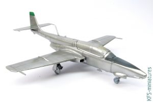 1/72 TS-11 Iskra - Srebrna Pani - Budowa