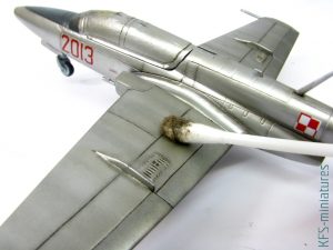 1/72 TS-11 Iskra - Srebrna Pani - Budowa