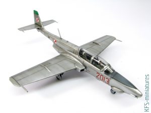 1/72 TS-11 Iskra - Srebrna Pani - Budowa