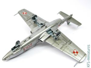 1/72 TS-11 Iskra - Srebrna Pani - Budowa