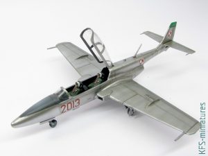 1/72 TS-11 Iskra - Srebrna Pani - Budowa