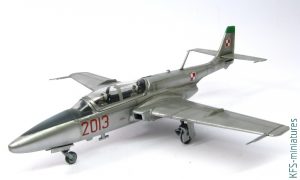 1/72 TS-11 Iskra - Srebrna Pani - Budowa