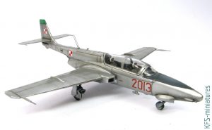 1/72 TS-11 Iskra - Srebrna Pani - Budowa