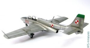 1/72 TS-11 Iskra - Srebrna Pani - Budowa