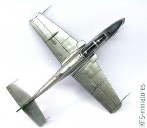 1/72 TS-11 Iskra - Srebrna Pani - Budowa