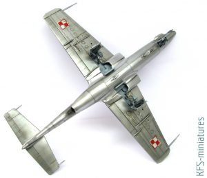 1/72 TS-11 Iskra - Srebrna Pani - Budowa