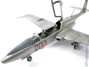 1/72 TS-11 Iskra - Srebrna Pani - Budowa