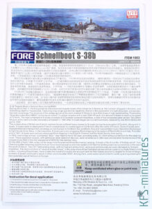 1/72 Schnellboot S-38b - FORE HOBBY