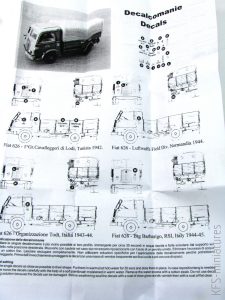 1/72 FIAT 626 NLM - Italian Kits