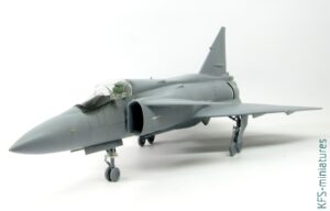 1/48 JA 37 Viggen - Budowa cz.1