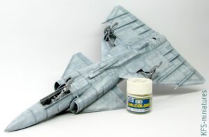 1/48 JA 37 Viggen - Budowa cz.2