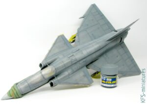 1/48 JA 37 Viggen - Budowa cz.2