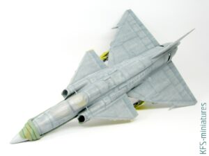 1/48 JA 37 Viggen - Budowa cz.2