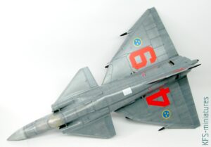 1/48 JA 37 Viggen - Budowa cz.2