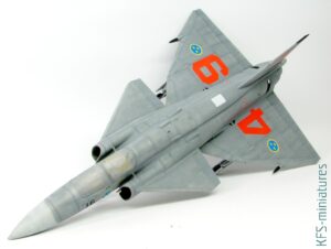 1/48 JA 37 Viggen - Budowa cz.2