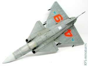 1/48 JA 37 Viggen - Budowa cz.2