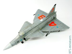 1/48 JA 37 Viggen - Budowa cz.2