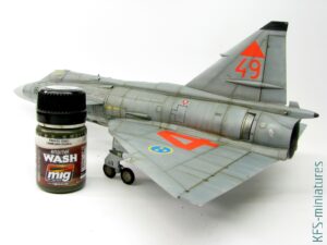 1/48 JA 37 Viggen - Budowa cz.2