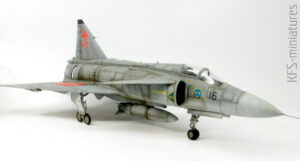 1/48 JA 37 Viggen - Budowa cz.2