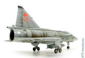 1/48 JA 37 Viggen - Budowa cz.1